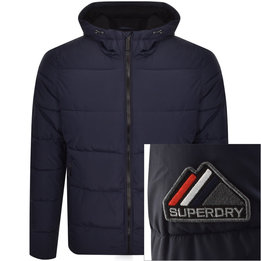 Alternative Image for ProductSuperdry Padded Sports Jacket Navy1
